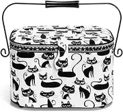Sewing Basket L Cats