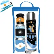 222A7 New Set Yerba Mate Kit Containers Gourd(Cup) Bombilla(Straw) Thermos Bag