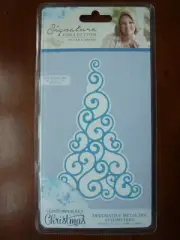 Signature Collections Sara Davies Metal Die Cuts Card Christmas Stylish Tree
