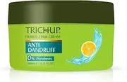 Trichup Anti-Dandruff Herbal Hair Cream - Enriched with Neem, Rosemary, Lemon & Tea Tree Oil - Fights Dandruff, Soothes the Itchy and Flaky Scalp (200ml)
