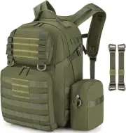 Tactical Military Grade Backpack Waterproof,Travel Laptop Army Molle Rucksack fo