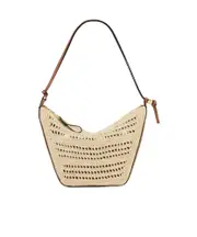 Loewe Mini Hammock Hobo Bag One size Tan/Natural