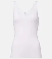 [Toteme] Toteme Cotton jersey tank top AU 10 white