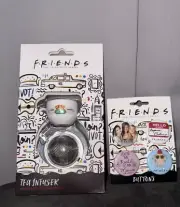 Friends TV Show Central Perk Tea Infuser Stainless Steel And Pin Buttons NEW