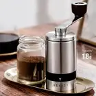 Manual Coffee Grinder Hand Crank Grinder 6 Adjustable Levels for Office Home
