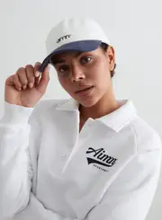 [aim'n] Off-White Small Logo Cap