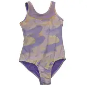 NWT New Cat & Jack Girls Medium (8) Pastel Marble Gymnastics Leotard