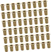 QUMIIRITY Heavy Duty Blind Rivet Nuts Kit Flat Head Threaded Rivet Nut Inserts for Easy Installations for M5