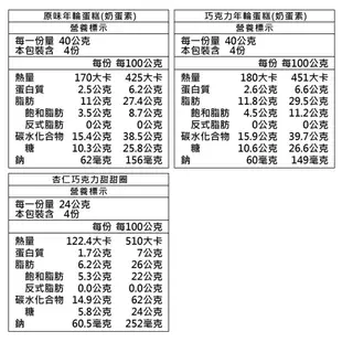 【愛不囉嗦】馨心相映 雙色年輪蛋糕&餅乾 - 手提盒設計