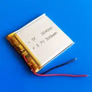 3.7v 500mAh Li po Battery for MP3 DVD GPS Headphone Recorder Smart watch 304040