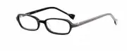 R.E.M. Ink Patina Designer Reading Glasses in Black-Fade ; +1.00