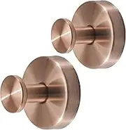 Suction Cup Hooks for Shower, Bathroom, Glass Window, Hanging Loofah, Towels, Coats, Robes, Kitchen and Door Hanger, Stainless Steel Hooks, 2 Pack (Style1, One Size)