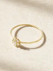 [Jennifer Meyer] Jennifer Meyer - Flower 18-karat Gold Diamond Ring - 6 6 Gold