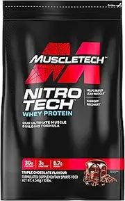 [MuscleTech] NitroTech 10lb Chocolate - Whey Protein