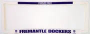 Fremantle Dockers Car Number Plate Surrounds Set of 2