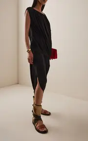[Co] Gladiator Leather Wrap Sandals