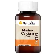Nutrivital Marine Calcium Plus | 120 capsules