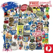 50pcs Fallout Stickers Game Decal Vinyl Book Laptop Phone Luggage Bottle