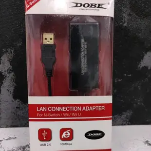 DOBE  (支援 Wii WiiU Switch)  主機 LAN 有線 3.0 USB 網卡