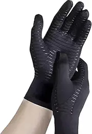 Compression Arthritis Gloves Hand Wrist Brace Finger Pain Relief (L)