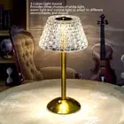 LED Table Lamp 3 Colors Adjustable Multifunctional Touch Control Portable Bed AU