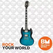 Epiphone Prophecy SG Electric Guitar Blue Tiger - EISYBTABNH1 - Brand New