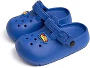 [Casazoe] Kids Boys Girls Cute Garden Clogs Little Kid EVA Water Sandals Lightweight Indoor Outdoor Summer Beach Pool Play Shoes Children Comfort Slippers Slides