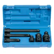 Grey Pneumatic 2200 1/2" Drive Friction Ball Socket Extension Adapter Set