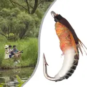 Lure Insect Bait Lure Nymph 8#/10#/12#/14# Artificial Bait Black+White