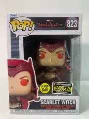 Funko Pop WandaVision SCARLET WITCH #823 Glow in the Dark EE Exclusive