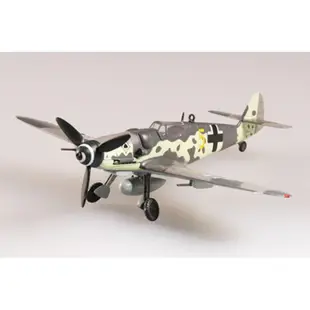 TRUMPETER小號手1/72 BF-109G-6-JG53聯隊1945年 37258成品靜態軍事模型EASY MOD