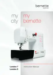 Bernina Bernette London 7 8 Sewing Machine Instructions Manual Reprint