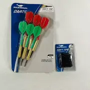NARWHAL Soft Tip Dart Set for Electronic Dartboards, 6 Pack. Plus 50 Rep Tips!!
