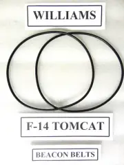 Williams F-14 Tomcat Pinball, 20-9543 Rotating Beacon Belts. Set Of 2, New!