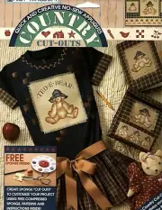 Daisy Kingdom No Sew Applique Patterns C1231681 Ted E. Bear With Sponge