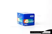 45 Color 400 ISO 35mm Colour Film 24 Exposures Expired - AGFA Emulsion