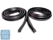 1964-66 Barracuda Roofrail Weatherstrip Seal - Pair - 2 Door Hardtop New