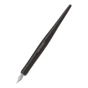 Pilot iro-utsushi Dip Pen Black Hard Maple Barrel Medium Nib New