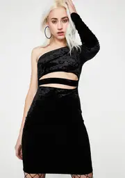 Smooth Killa Velvet Dress