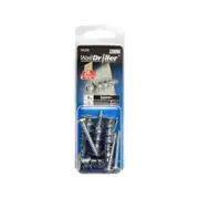 Cobra 4.0mm Zinc WallDriller Anchor Screws - 4 Pack