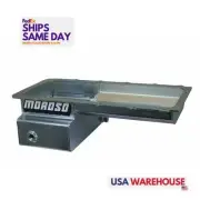 Moroso 20573, One Zinc Steel 7Qt Oil Pan - Fits Ford 5.0L Coyote Front Sump Rr