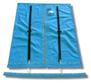 Hobie 18 3pc Trampoline for boats without wings Tex90 Blue Mesh + Lacing Lines