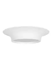 MFL By Masson Contour 350mm Flush Mount in White Gypsum