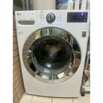 [二手]LG蒸氣滾筒洗衣機19KG(蒸洗脫)-白WD-S19VBW
