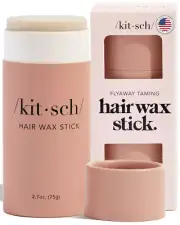 Kitsch Hair Wax Stick for Women & Men - Hair Slick Back Stick, Anti-Frizz and Fl