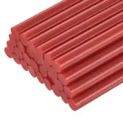 30pcs Mini Hot Glue Gun Sticks 4" x 0.43" for Glue Gun, Red