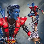 Nightcrawler Figure by Sanix, Unpainted, Free Shipping