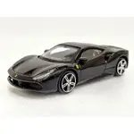 （現貨) BURAGO 1/43 FERRARI  488 GTB 黑色