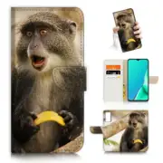 ( For Vivo Y11s ) Flip Case Cover AJ23342 Monkey Banana