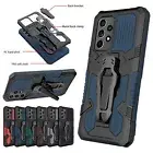 For Samsung Galaxy A54 A35 A23 A14 Shockproof Armor Bracket Belt Clip Phone Case